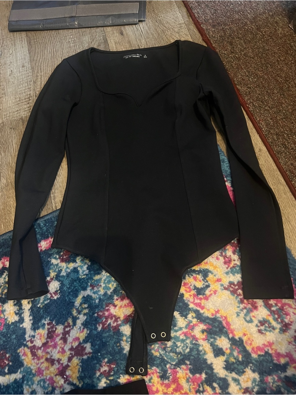 Abercrombie black bodysuit small